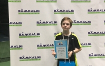 Aštuonmečio tenisininko sėkmingas žaidimas Rygoje