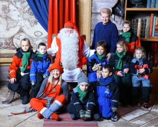 Su Prezidente į Laplandiją keliavo ir mažoji jonavietė