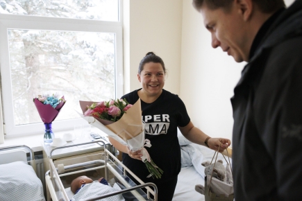 Jonavoje pasiektas gimdymų rekordas – ligoninėje gimė 400-asis kūdikis