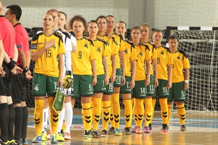 Lietuvos moterų rinktinė sužinojo varžoves UEFA futsal čempionato atrankoje. Atrankos turnyras – Jonavos sporto arenoje