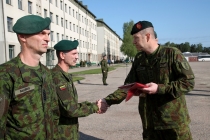 Lietuvos kariuomenės instruktoriai išlydėti į Ukrainą