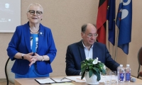 Dr. Zita Žebrauskienė ir Gediminas Dalinkevičius  