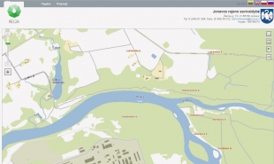 Atnaujintame REGIA žemėlapyje, pavyzdžiui, galima rasti išnykusio Makarankos kaimo vietą
