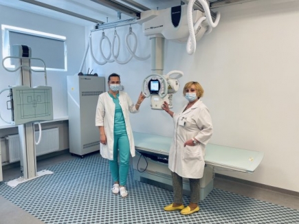 Ligoninėje – naujas rentgeno aparatas ir atnaujintos patalpos