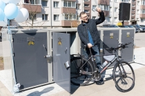 Jonaviečiams – raktai nuo dviračių garažų