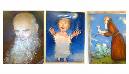 Tėvas Stanislovas sugrįžo: galerijoje – per 60 darbų
