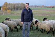 Ūkininkas Jonas Kurtinaitis, pasinaudojęs „Parama smulkiesiems ūkiams“, įsigijo 60 avių. 