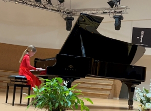 Jaunosios pianistės sėkmė nacionaliniame konkurse