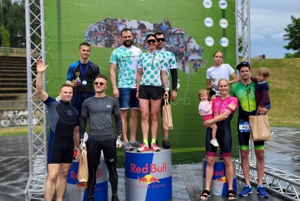 Joninių slėnyje įvyko dar vienas Lietuvos triatlono taurės etapas