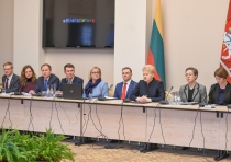 Lietuvos Prezidentė susitiko su šalies merais