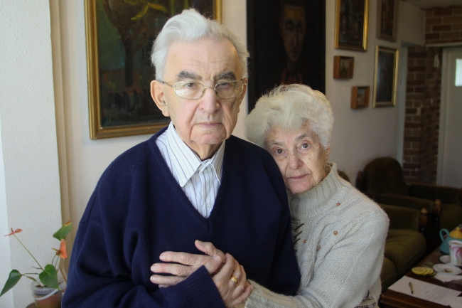 G. Kanovičius su žmona