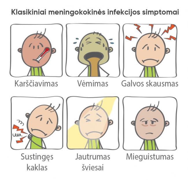Oficialu: kūdikiai Lietuvoje bus skiepijami nuo meningokoko