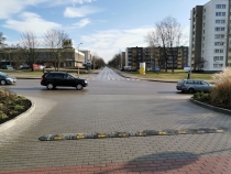 Žeimių g.-Kosmonautų  g. sankryžoje ties Jonavos sporto arena registruotas ne vienas eismo įvykis.